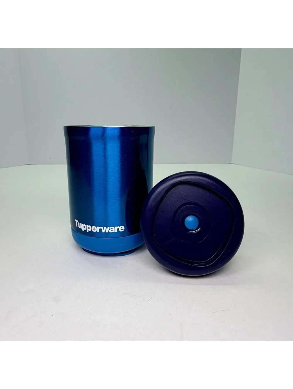 Tupperware Stacking Thermal Food Jar in Blue